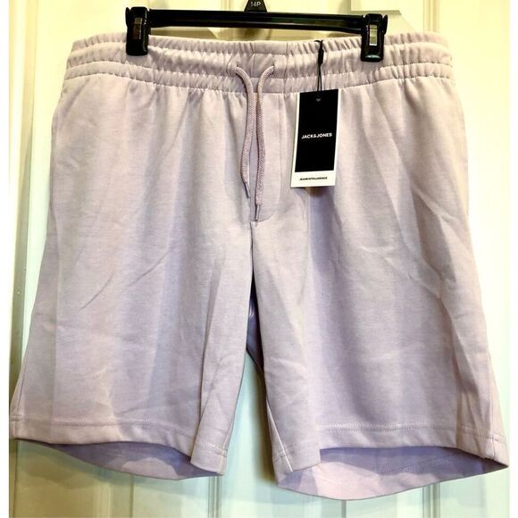 JACK & JONES - NWT - M Sz XL JPST Basic Shorts “Nafa Noos” in Orchid Petal - Picture 3 of 14